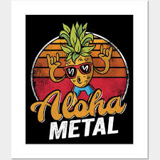 Aloha Metal Hawaii Vintage Metal