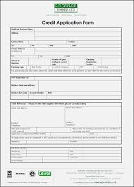 40 Free Credit Application Form Templates 205532647378 Business