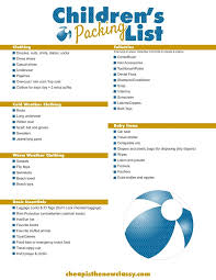 Free Printable Cruise Packing List Cheap Is The New Classy