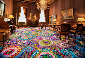 dazzling bejeweled carpet
