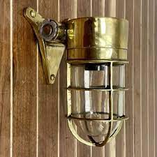 Vintage Brass Passageway Light