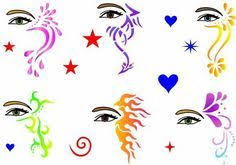 20 Best Face Painting And Stencils Images Face Painting