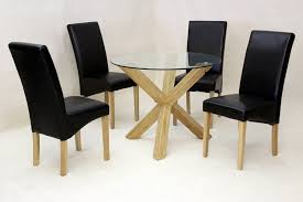 saturn large solid oak dining table