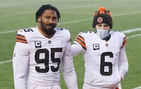 Myles Garrett remains confident in 'captain' Baker Mayfield: Where they  rank among NFL's best quarterback-defensive star duos - cleveland.com