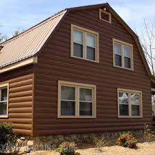 Our logs and log siding are properly kiln dried to reduce moisture content and minimize shrinkage. Vinyl Log Siding Houzz