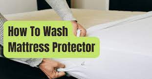 how to wash mattress protector rving