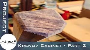 legs making a krenov cabinet part