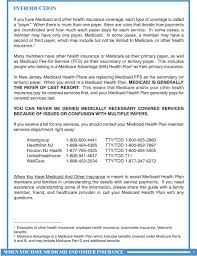 Medicaid is always the secondary insurance if you have medicare.6. When You Have Medicaid And Other Insurance Pdf Free Download
