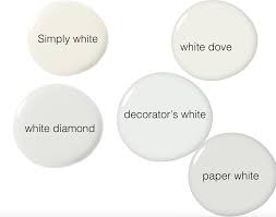 white paint choices and answers