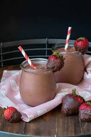 healthy chocolate covered strawberry