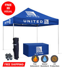 printed custom canopy tents every