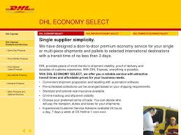 Dhl Economy Select Zones Best Description About Economy