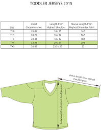 Reebok Ice Hockey Jersey Size Chart