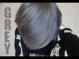 Gray balayage hair dark hair with highlights long hair styles grey hair color brown hair with surprisingly awesome on her: How To Dye Your Hair Silver Grey The Safe Way Youtube