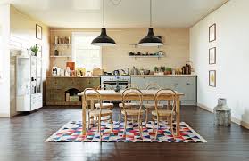carpet in the kitchen