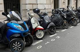 gasoline fueled motorbikes for parking