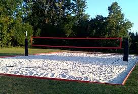 build your own volleyball court in no