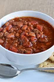 chili made with fresh tomatoes a