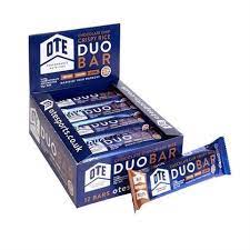 Ote Duo Energy Bar Chocolate Chip 12 X 65g Bars  gambar png