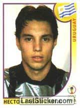 Hector Fabian Carini (Uruguay). Sticker 63. Panini FIFA World Cup Korea/Japan 2002 - 63