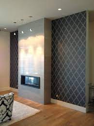 Living Room Fireplace Feature Wall