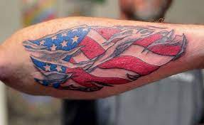 77 american flag tattoo ideas to show