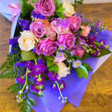 send purple flowers suwanee ga flower