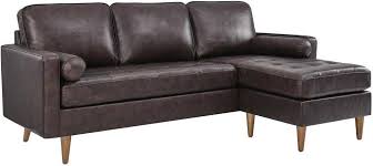 Leather Apartment Sectional Sofa