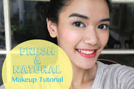 fresh natural makeup tutorial dxb