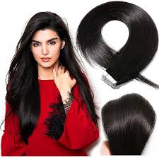 There are synthetic ones too, but not too many since you can't apply heat to them, and. European 1b Natural Black Tape Hair Extensions 20 Pcs Qty Lengths 16 20 22 Straight