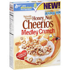 honey nut cherrios medley crunch review