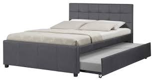 full panel bed with trundle