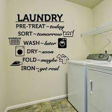 Jual Stiker Dinding Ruang Cuci Pakaian