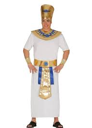 egyptian pharaoh mens costume white