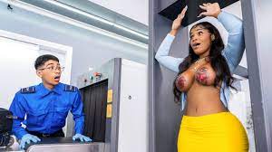 Jayla Page Gets In Trouble with Airport Security Over at Brazzers - Fleshbot