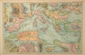 Turkey occupies an area of 783,356 sq. 1908 Map Mediterranean Sea Turkey Greece Italy Alexandria Algiers Cyprus Malta Ebay