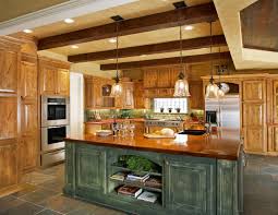 We chose latex paint for its ease of use; 75 Beautiful Rustic Kitchen With Distressed Cabinets Pictures Ideas June 2021 Houzz