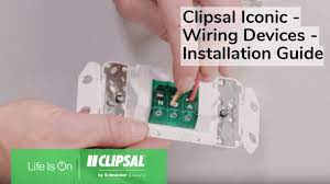 clipsal iconic wiring devices
