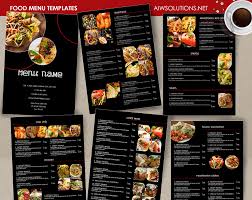 design cafe menus design tail menu