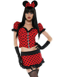 Forplay Seductive Minnie Mouse Sexy Women Halloween Lingerie Costume Ebay