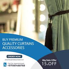 curtains and accessories in dubai