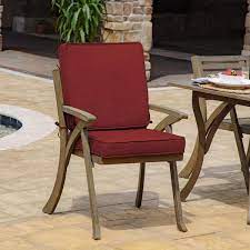 Arden Selections Profoam 40 X 20 In Outdoor Dining Chair Cushion Cover Ruby Red Leala