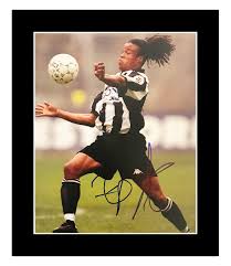 Best player highlights of career ww. Signed Edgar Davids Photo Display Juventus Fc Icon Autograph Firma Stella