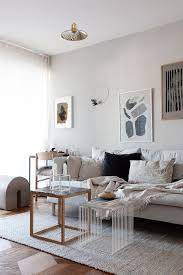 Gray Sofas In The Living Room