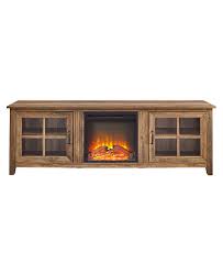 Cabinet Fireplace Tv Stand For Most Tvs