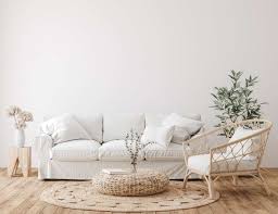 white sofas