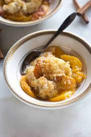 Old Fashioned Peach Cobbler - Tastes Better From Scratch gambar png