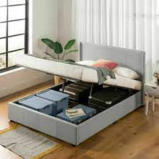 Zinus Aufppst112q Fabric Storage Bed
