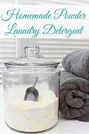 homemade laundry detergent powder