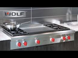wolf griddle demonstration cleaning